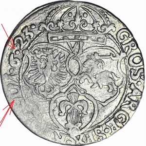R-, Zygmunt III Waza, Szóstak 1623, Kraków, kropki w dacie 1.6.23., rzadki