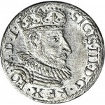 RR-, Zygmunt III Waza, Trojak 1592, Olkusz, Topór, T.20mk, R6