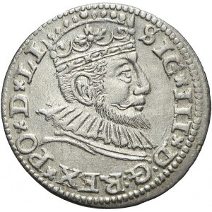 Zygmunt III Waza, Trojak 1592, Ryga, menniczy