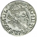 RRR-, Zygmunt III Waza, Trojak 1608, Wilno, nienotowany