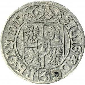R-, Zygmunt III Waza, Półtorak 1627, półkozic w owalnej tarczy, R3