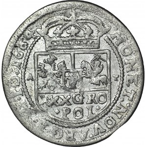 Jan Kazimierz, Tymf 1664, Kraków, PO zamiast POL, piękny