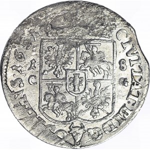 RR-, Jan II Kazimierz, Ort koronny 1651, Bydgoszcz, T.7, R3