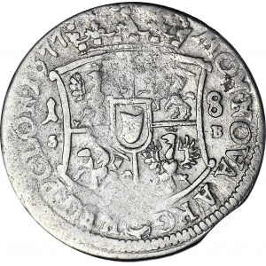 R-, Jan III Sobieski, Ort 1677 SB, R3