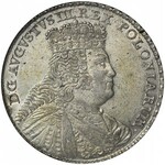 RR-, August III Sas, Talar koronny 1755, Lipsk, menniczy