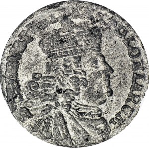 R-, August III Sas, Trojak 1754, rzadki