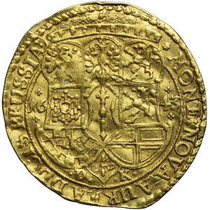 RRR-, Prusy Książęce, Fryderyk Wilhelm, Dukat 1643, Królewiec, R8