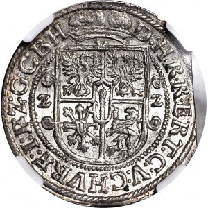 Lenne Prusy Książęce, Jerzy Wilhelm, Ort 1622, Królewiec, w płaszczu