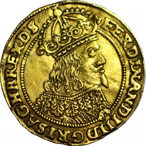 RRR-, Śląsk, Ferdynand III, Dukat 1651/2, Wrocław, AVST, R6