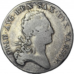 R-, Księstwo Warszawskie, 1/3 talara 1810, najrzadszy rocznik