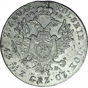 Królestwo Polskie, Aleksander I, 2 złote 1818, bezobiegowy egzemplarz