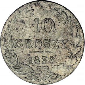 Królestwo Polskie, 10 groszy 1838