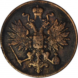 Zabór Rosyjski, 3 kopiejki 1862 BM, Warszawa