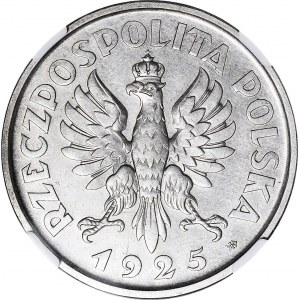 RR-, 5 złotych 1925, Konstytucja, 100 perełek, piękna