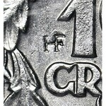 RRR-, 10 groszy 1923, PRÓBA, Le Loice, HF (HUGUENIN HERMITAGE)
