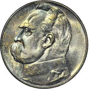 10 złotych 1934 orzeł URZĘDOWY, rzadki, menniczy