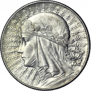 5 złotych 1932, Głowa, Londyn, mennicza