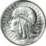 5 złotych 1933, Głowa, mennicza