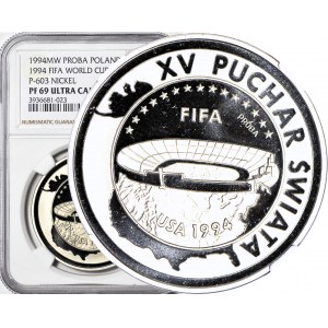 1000 złotych 1994, FIFA USA, PRÓBA nikiel