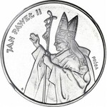 10.000 złotych 1987, Jan Paweł II, Pastorał, największa z setu, PRÓBA, nikiel