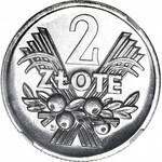 RR-, 2 złote 1971, jagody, PROOFLIKE