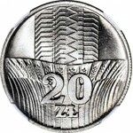 20 złotych 1974, Wieżowiec i kłosy, mennicze