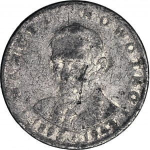 R-, 20 złotych 1974 M. Nowotko, fałszerstwo z epoki w ołowiu