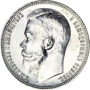 Rosja, Mikołaj II, Rubel 1901 ФЗ, menniczy