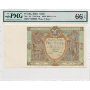 50 złotych 1929 - ser. EP.