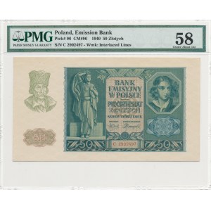 50 złotych 1940, ser. C