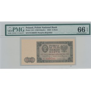 2 złote 1948 - ser. R
