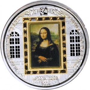 Wyspy Cooka, 20 dolarów 2009, Mona Lisa
