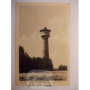 Knurów, Krywałd, fabryka Lignoza, wieża wodna, ok. 1930