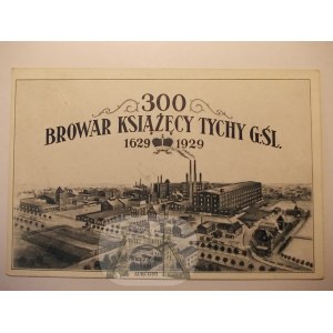 Tychy, Książęcy Brewery, 300th anniversary 1929