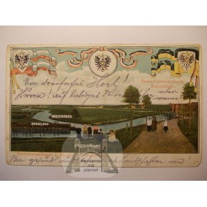 Myslowice, Myslowitz, Triangle of 3 Emperors border, 1914