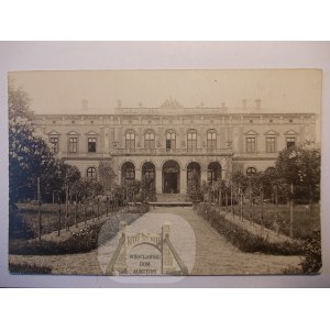 Pilica k. Zawiercie, zamek, prywatna kartka, ok. 1914
