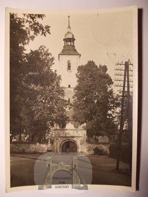Kujawy, Kujan near Krapkowice, church, 1934