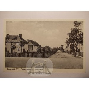 Fosowskie, Vosswalde k. Strzelce Opolskie, ulica, ok. 1940