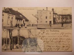 Zmigrod, Trachenberg, brewery, inn, restaurant garden, 1906