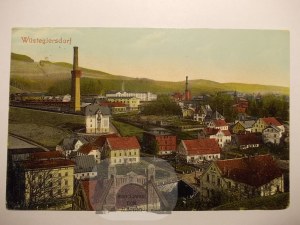 Głuszyca, Wustegiersdorf, panorama, 1913