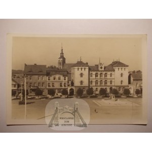 Śrem, Rynek, apteka, ok. 1939