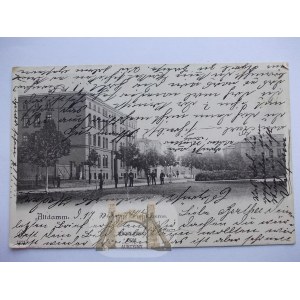 Szczecin, Stettin, Dabie, Altdamm, barracks, 1905