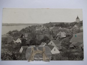 Gozdowice near Gryfino, photo panorama, circa 1930.