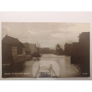 Danzig, Danzig, Motlawa River, ca. 1930