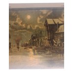 Danzig, Danzig, lithograph, effect see under light, ca. 1900.