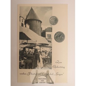 Danzig, Danzig, Fish Market, Danzig coins, ca. 1935