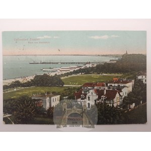 Sopot, Zoppot, panorama, 1913