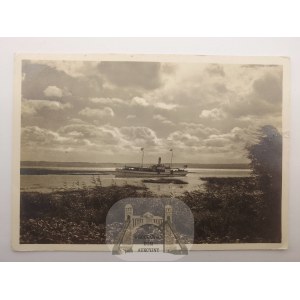 Krynica Morska, Kahlberg, steamer, 1942