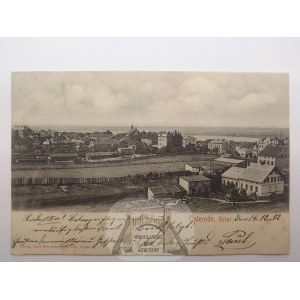 Ostróda, Osterode, panorama, 1902