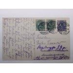 Ostróda, Osterode, Blucherstrasse, filatelistický plebiscit, 1920